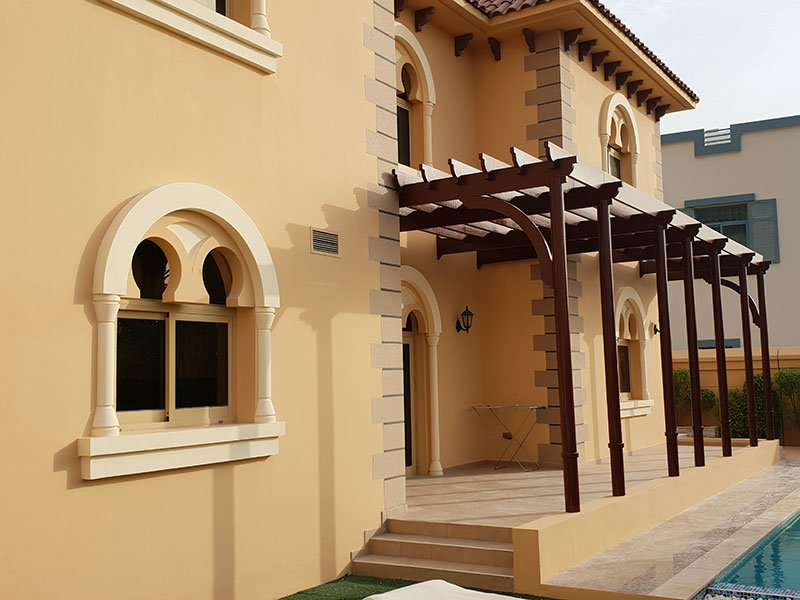 Exterior house painting services in Dubai Falcon City